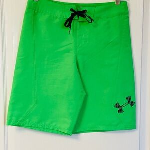 Under Armour Men's Bright Green Board Shorts